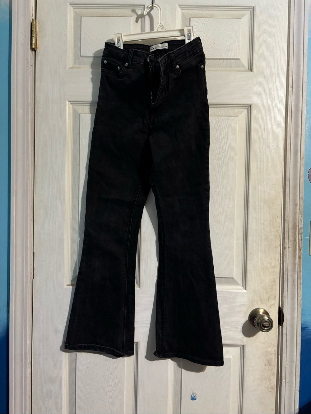 Zara Black High-Rise Jeans